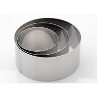 Coppapasta kit 3 pz porzionatore coppa pasta da 6 - 8 - 10 cm h 4,5 cm 
